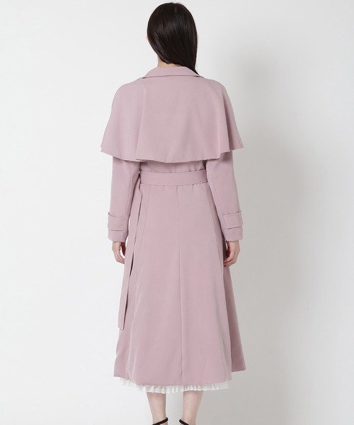 REDYAZEL（レディアゼル）の「ケープトレンチコート（トレンチコート・レディース・アイボリー/ベージュ/ピンク・FREE）」の22枚目の写真