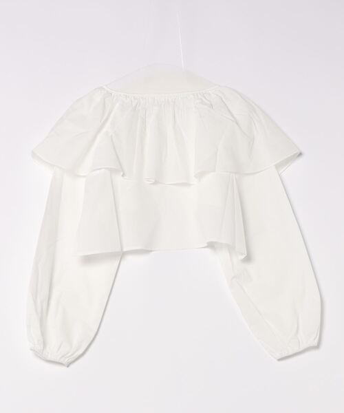 flower(フラワー)の「レイヤードカラーブラウス(シャツ/ブラウス・レディース・ホワイト・FREE)」の2枚目の写真