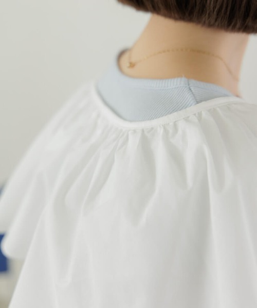 flower(フラワー)の「レイヤードカラーブラウス(シャツ/ブラウス・レディース・ホワイト・FREE)」の10枚目の写真