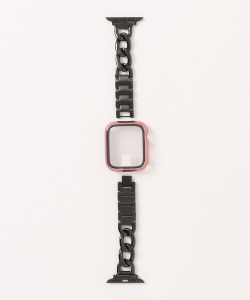 zandy（ズィーアンドワイ）の「zandy ズィーアンドワイ/ Apple Watch ケース＆ベルトセット マットタイプ【メッキハードフルケース】アップルウォッチカバー& チェーンバンド /// set5（デジタル腕時計・メンズ・シルバー×ゴールド/ピンクゴールド/ブラック×シルバー/ブラック×ゴールド/ブラック×ブラック/シルバー/ピンク系その他/ブラック×ピンク/ゴールド系その他/ゴールド系その他2・S/M）」の15枚目の写真