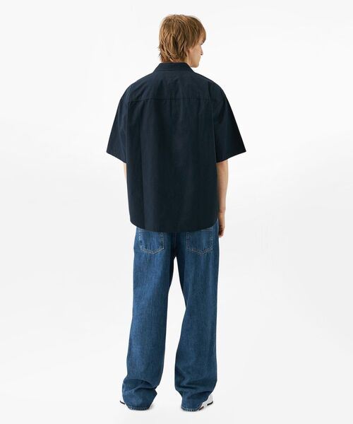 国内配送★ JEANS★テディバッジオーバーシャツ TOMMY HILFIGER｜バッジテディオーバーシャツ | Rakuten Fashion