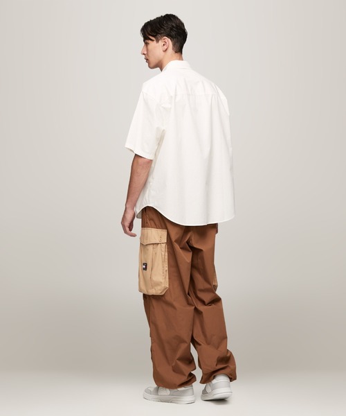 【セール】イージーポプリンショートスリーブオーバーシャツ（シャツ/ブラウス）｜TOMMY JEANS（トミー ジーンズ）