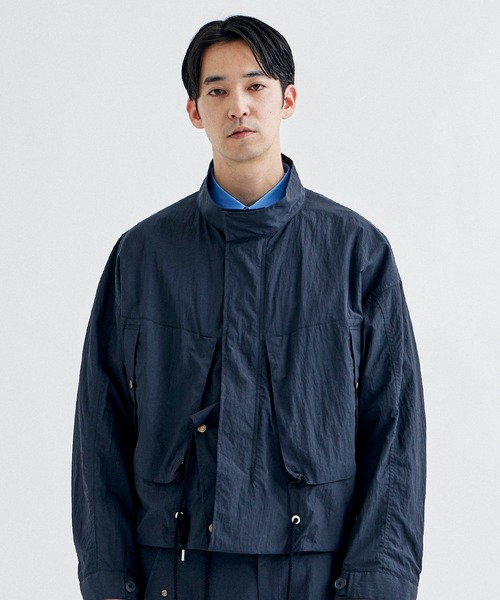 BED J.W. FORD(ベッドフォード)の「【BED J.W. FORD / ベッドフォード】 Short Mods/ショートモッズ(モッズコート・メンズ・シルバー/ブラック・0/1)」の2枚目の写真