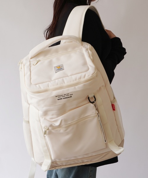 ホワイト リュック・バックパック adidas アディダス リュック リュックサック デイパック バックパック