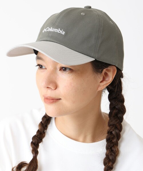 Columbia（コロンビア）の「UVカット Columbia／サーモンパス キャップ 大きめサイズ展開 XXLあり／コロンビア（キャップ・レディース・ベージュ/ネイビー/ライトグリーン/グリーン/オフホワイト/ブラック/グレー/ヘザーグレー/レッド/グレー系その他/ライトグレー/ダークネイビー/グリーン系その他/グレー系その他2/ブラウン/ベージュ系その他/ダークグレー/グレー系その他3/ブラック×グリーン・M/XXL）」の16枚目の写真