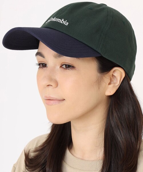 Columbia（コロンビア）の「UVカット Columbia／サーモンパス キャップ 大きめサイズ展開 XXLあり／コロンビア（キャップ・レディース・ベージュ/ネイビー/ライトグリーン/グリーン/オフホワイト/ブラック/グレー/ヘザーグレー/レッド/グレー系その他/ライトグレー/ダークネイビー/グリーン系その他/グレー系その他2/ブラウン/ベージュ系その他/ダークグレー/グレー系その他3/ブラック×グリーン・M/XXL）」の14枚目の写真