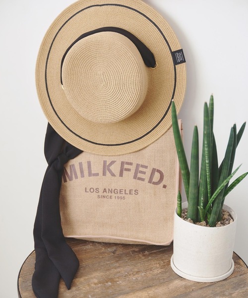 MILKFED.（ミルクフェド）の「MILKFED. JUTE TOTE BAG（トートバッグ・レディース・ベージュ・ONE SIZE）」の15枚目の写真