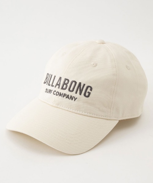 BILLABONG(ビラボン)の「BILLABONG/ビラボン キャップ COTTON TWILL ロゴCAP BE013-910(キャップ・メンズ・ベージュ/ブラック/アイボリー・FREE)」の2枚目の写真