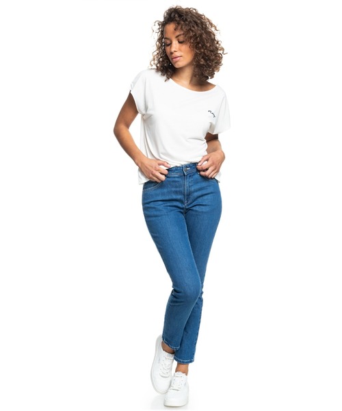 ROXY（ロキシー）の「NIGHT AWAY/ロキシーデニムパンツ（デニムパンツ・レディース・ブルー・24inch/27inch/26inch/25inch）」の3枚目の写真