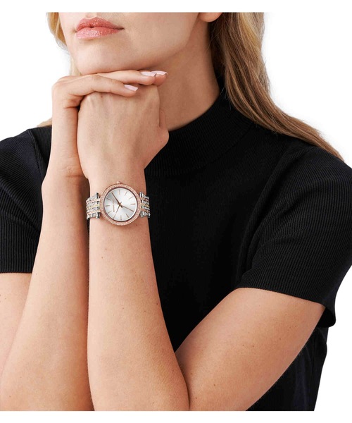 MICHAEL KORS(マイケルコース)の「マイケル・コース 腕時計 レディース アナログ ステンレス MK3203(アナログ腕時計・レディース・マルチ・FREE)」の2枚目の写真