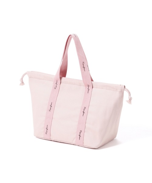 ロゴ 2WAY ランチバッグ ピンク（エコバッグ/サブバッグ