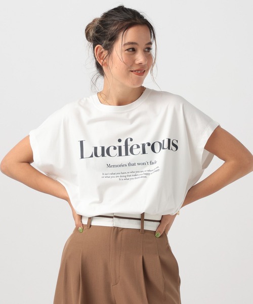 BAYFLOW(ベイフロー)の「アソートBIGロゴT(Tシャツ/カットソー・レディース・モカ/ブラック/オリーブ/オフホワイト・SMALL/MEDIUM)」の12枚目の写真
