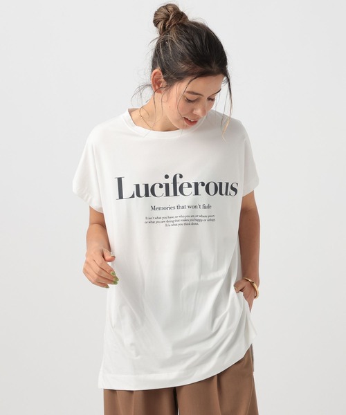 BAYFLOW(ベイフロー)の「アソートBIGロゴT(Tシャツ/カットソー・レディース・モカ/ブラック/オリーブ/オフホワイト・SMALL/MEDIUM)」の13枚目の写真