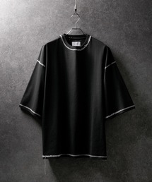 CIASENSE | Hand-stitched oversized T-shirt/ハンドステッチ オーバーサイズTシャツ(Tシャツ/カットソー)