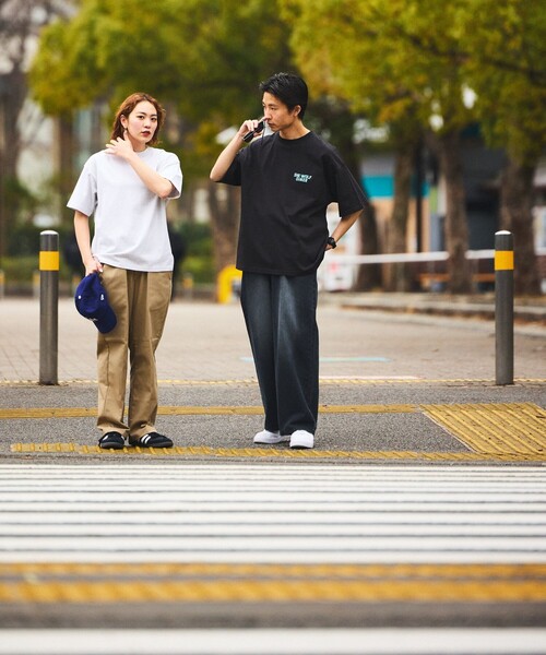 FREAK'S STORE（フリークスストア）の「限定展開 SHE WOLF DINER×FREAK'S STORE/シーウルフダイナー 別注 ビッグシルエット バックプリントTシャツ/WOLF（Tシャツ/カットソー・メンズ・ホワイト/グレー/ブラック・MEDIUM/SMALL/LARGE）」の22枚目の写真