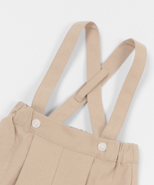 petit main（プティマイン）の「サスつきパンツ（その他ベビーウェア・キッズ・ベージュ/ブラック・70cm/80ｃｍ）」の6枚目の写真