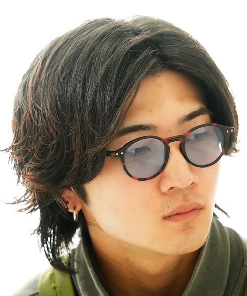IZIPIZI(イジピジ)の「IZIPIZI イジピジ SUN LIGHT COLOR #D BOSTON(メガネ・メンズ・ブラウン/ブラック・FREE)」の9枚目の写真
