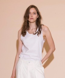 【my beautiful landlet】MERCERIZATION JERSEY STANDARD TANK TOP
