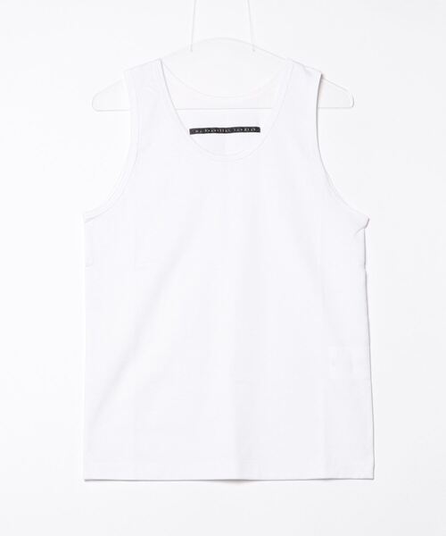 my beautiful landlet(マイビューティフルランドレット)の「【my beautiful landlet】MERCERIZATION JERSEY STANDARD TANK TOP(タンクトップ・メンズ・ブラック/ネイビー/パープル/ホワイト/ベージュ・0/1/2)」の15枚目の写真