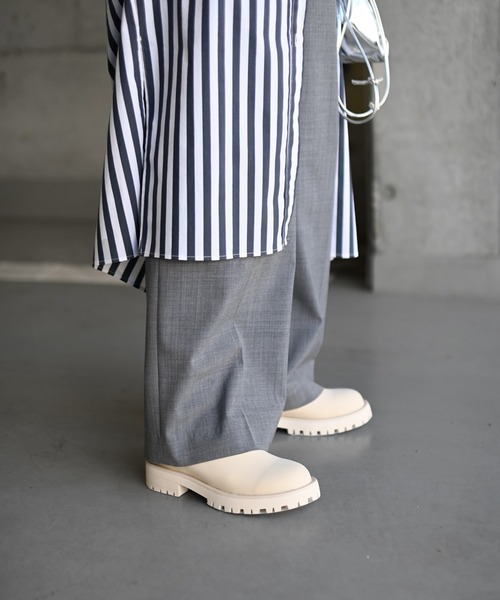 Marient（マリエント）の「Soft Rubber Slide Shoes（スリッポン・レディース・ブラック/アイボリー・23.0/23.5/24.0/24.5/23.0cm）」の9枚目の写真