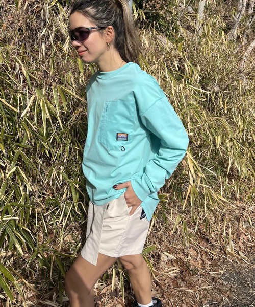 ROXY（ロキシー）の「EARTHY COLOR SHORTS/ロキシー水陸両用UVカット速乾ショートパンツ（その他パンツ・レディース・ベージュ/ブラック・LARGE/MEDIUM/SMALL）」の7枚目の写真