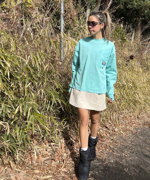 ROXY（ロキシー）の「EARTHY COLOR SHORTS/ロキシー水陸両用UVカット速乾ショートパンツ（その他パンツ・レディース・ベージュ/ブラック・LARGE/MEDIUM/SMALL）」の8枚目の写真