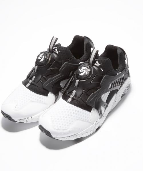 MONKEY TIME(モンキータイム)の「<PUMA Trinomic Disc Blaze for monkey time> ∴ “Orcinusorca”/スニーカー(スニーカー・メンズ・ホワイト・24.5/28/23/22.5/29/26.5/23.5/25.5/24/27.5/27/26)」の4枚目の写真