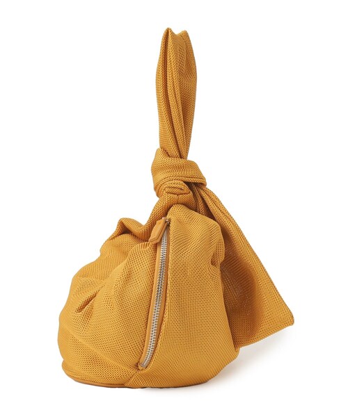 GALLEST（ギャレスト）の「【LE VERNIS(ル・ベルニ)】2WAYメッシュラップバッグ（ハンドバッグ・レディース・ブラック/サンドベージュ/マスタード・00）」の5枚目の写真