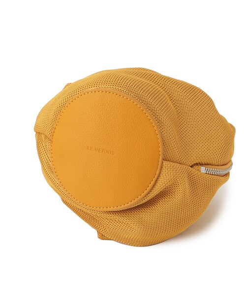 GALLEST（ギャレスト）の「【LE VERNIS(ル・ベルニ)】2WAYメッシュラップバッグ（ハンドバッグ・レディース・ブラック/サンドベージュ/マスタード・00）」の7枚目の写真