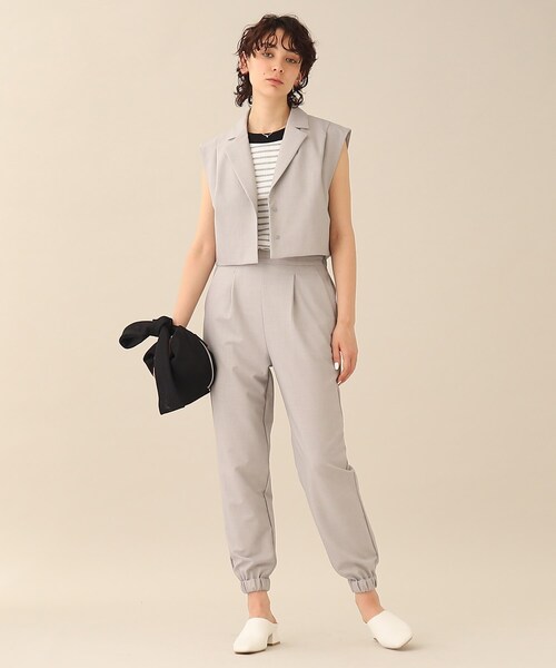 GALLEST（ギャレスト）の「【LE VERNIS(ル・ベルニ)】2WAYメッシュラップバッグ（ハンドバッグ・レディース・ブラック/サンドベージュ/マスタード・00）」の13枚目の写真