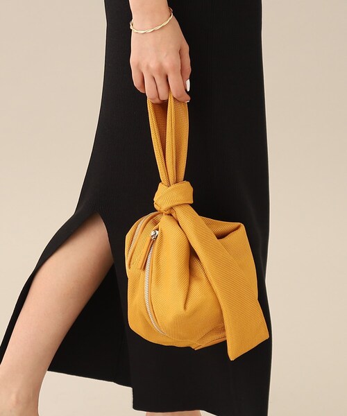 GALLEST（ギャレスト）の「【LE VERNIS(ル・ベルニ)】2WAYメッシュラップバッグ（ハンドバッグ・レディース・ブラック/サンドベージュ/マスタード・00）」の15枚目の写真