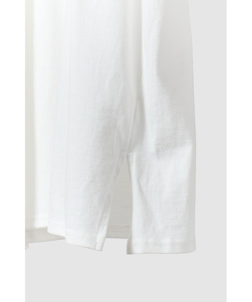 CHIGNON(シニヨン)の「【前後2way】CHIGNON タックフレンチロゴTEE(Tシャツ/カットソー・レディース・チャコールグレー/オフホワイト・FREE)」の19枚目の写真