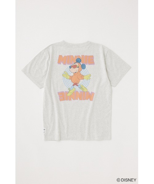Disney SERIES CREATED by MUS(ディズニーシリーズクリエイテッドバイエムユーエス)の「MD SOUND Tシャツ / MINNIE(Tシャツ/カットソー・レディース・グレー×ホワイト/ライトブラック/イエロー・FREE)」の7枚目の写真