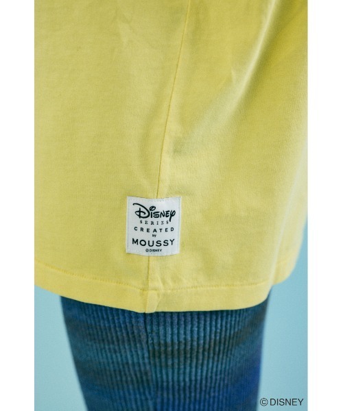 Disney SERIES CREATED by MUS(ディズニーシリーズクリエイテッドバイエムユーエス)の「MD SOUND Tシャツ / MINNIE(Tシャツ/カットソー・レディース・グレー×ホワイト/ライトブラック/イエロー・FREE)」の18枚目の写真