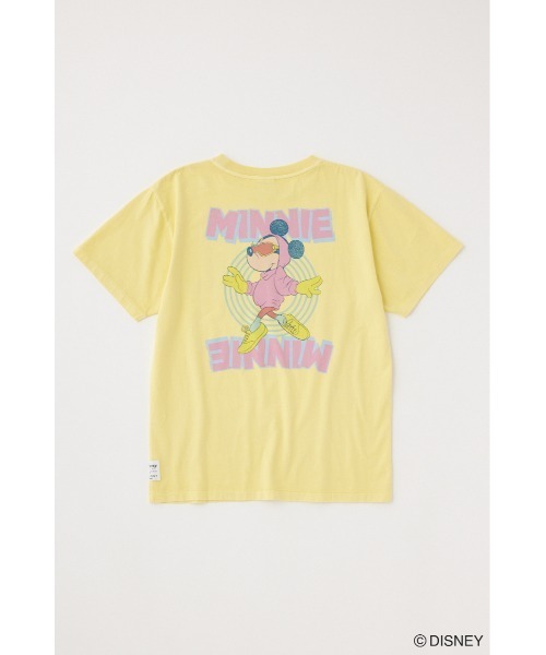 Disney SERIES CREATED by MUS(ディズニーシリーズクリエイテッドバイエムユーエス)の「MD SOUND Tシャツ / MINNIE(Tシャツ/カットソー・レディース・グレー×ホワイト/ライトブラック/イエロー・FREE)」の20枚目の写真