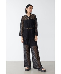 ALEXIA STAM | Open Work Knit Pants /透かし柄パンツ(その他パンツ)