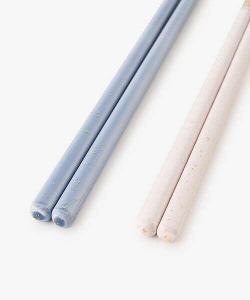 Afternoon Tea（アフタヌーンティー）の「若狭塗抗菌夫婦箸&江戸硝子箸置きセット（カトラリー・レディース・ブルー・ONE SIZE）」の7枚目の写真