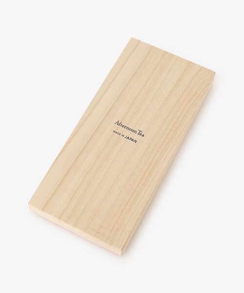 Afternoon Tea（アフタヌーンティー）の「若狭塗抗菌夫婦箸&江戸硝子箸置きセット（カトラリー・レディース・ブルー・ONE SIZE）」の3枚目の写真