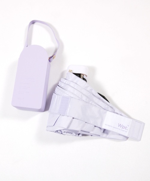 GLOBAL WORK（グローバルワーク）の「遮光ポシェットタイニー晴雨兼用/125350（折りたたみ傘・レディース・ベージュ/グレー/パープル/ピンク・ONE SIZE）」の12枚目の写真