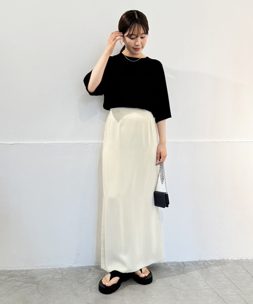 Plage RIAM キュプラスカート plage（プラージュ）の「RIAM キュプラスカート（スカート