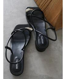 Te chichi | メタルパーツラインサンダル(サンダル)