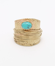 ROSE BUD | (BEADS KINGDOM)10394 WIRE WRAP RING(リング)