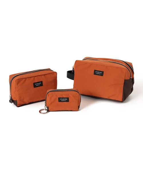 STANDARD SUPPLY / 別注 2ルーム スクエアポーチ M（ポーチ）｜STANDARD SUPPLY（スタンダードサプライ）