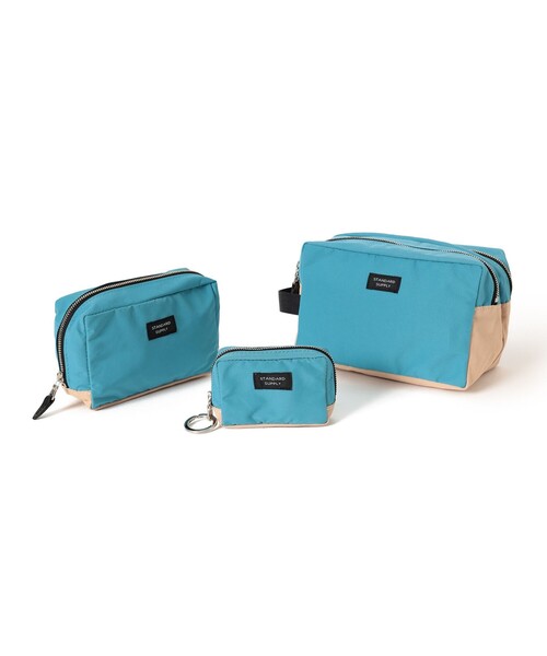 STANDARD SUPPLY / 別注 2ルーム スクエアポーチ M（ポーチ）｜STANDARD SUPPLY（スタンダードサプライ）