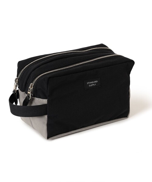 STANDARD SUPPLY / 別注 2ルーム スクエアポーチ M（ポーチ）｜STANDARD SUPPLY（スタンダードサプライ）