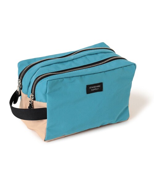 STANDARD SUPPLY / 別注 2ルーム スクエアポーチ M（ポーチ）｜STANDARD SUPPLY（スタンダードサプライ）