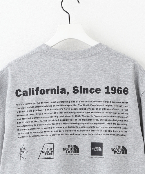 THE NORTH FACE(ザノースフェイス)の「《WEB限定》【THE NORTH FACE / ザ ノースフェイス】S/S Historical Logo Tee(Tシャツ/カットソー・メンズ・ブラック/ボルドー/ホワイト/チャコールグレー・X-LARGE/LARGE/MEDIUM)」の7枚目の写真
