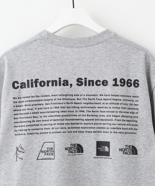 THE NORTH FACE(ザノースフェイス)の「《WEB限定》【THE NORTH FACE / ザ ノースフェイス】S/S Historical Logo Tee(Tシャツ/カットソー・メンズ・ブラック/ボルドー/ホワイト/チャコールグレー・X-LARGE/LARGE/MEDIUM)」の16枚目の写真