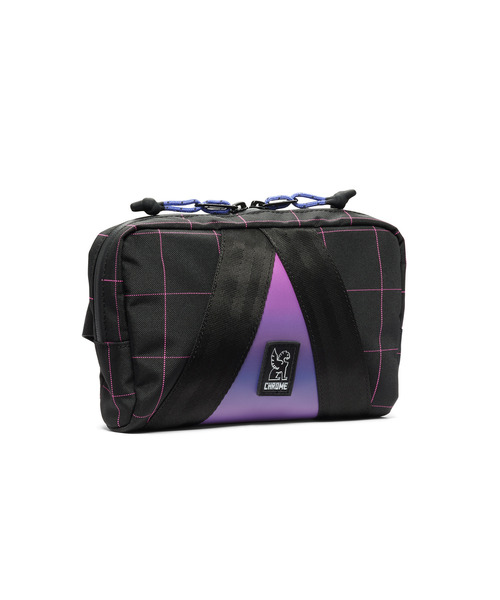 ［ CHROME / クローム ］MINI TENSILE SLING BAG RADG_RADIANT GRID / ミニ テンシル スリング バッグ ラディアント グリッド 耐水 2L ボディバッグ PRIDE COLLECTION リフレクター（ボディバッグ/ウエストポーチ）｜CHROME（クローム）