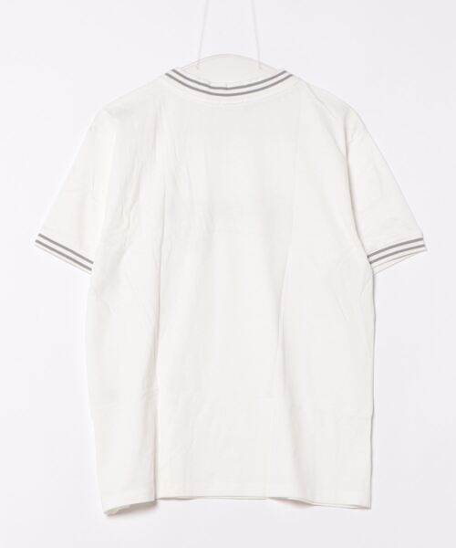 Honeys（ハニーズ）の「ゲームゆるＴシャツ（Tシャツ/カットソー・レディース・アイボリー/ホワイト/ブルー/ブラック/グリーン・S/M/L/LL）」の6枚目の写真